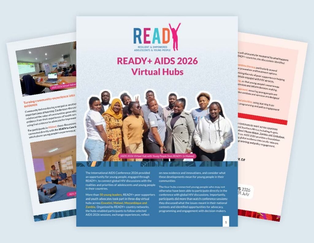 READY+ Reflections and Learning from AIDS 2026 Virtual Hubs